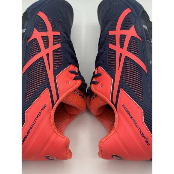 Asics Gel Solution Speed 3 Women’s E650N Blue Running Shoes Sneakers Size 8.5 - Picture 5 of 10